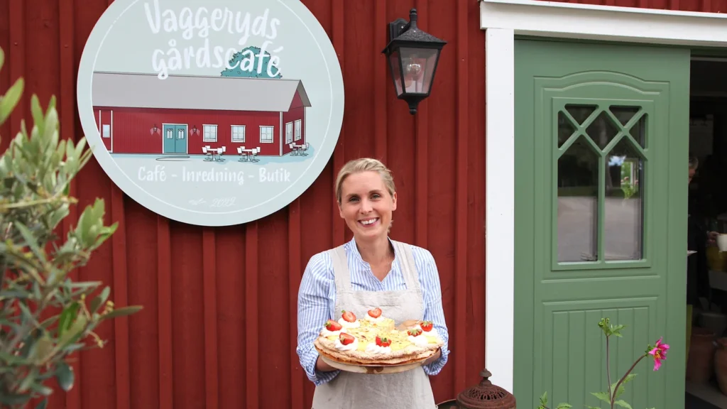 Sofia på Vaggeryds Gårdscafé