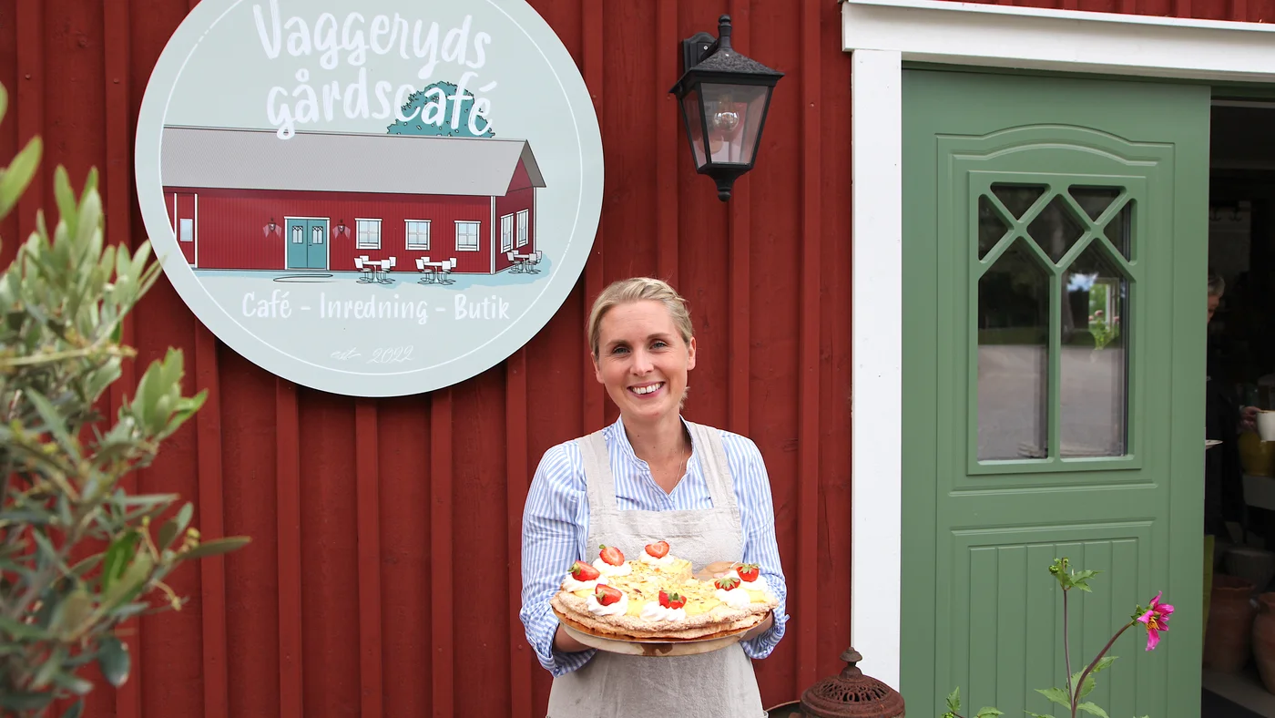 Sofia på Vaggeryds Gårdscafé