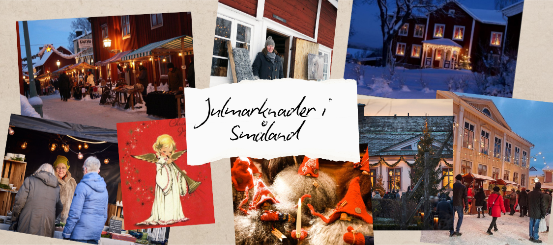 Julmarknader i Småland 2026 – sju mysiga julmarknader