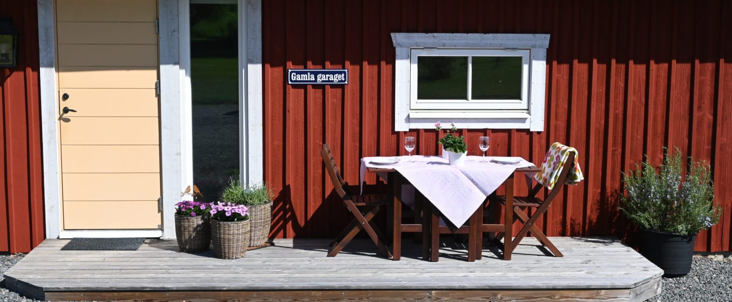 Mysigt hotell på landet